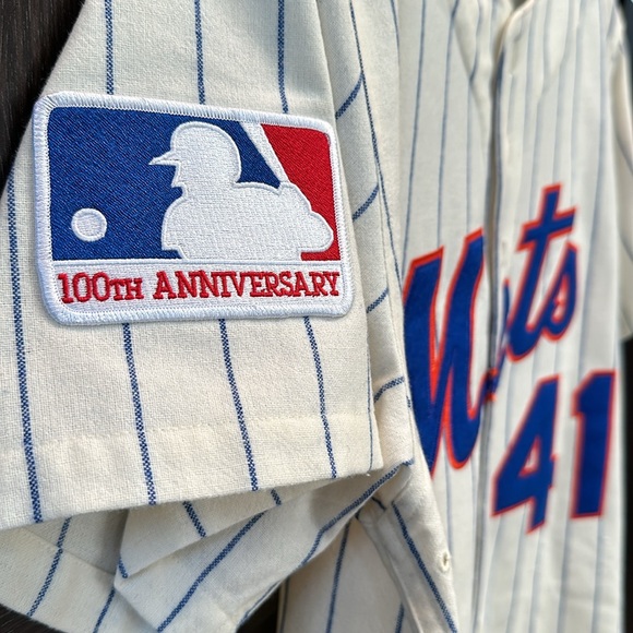 Tom Seaver New York Mets Mitchell & Ness 1969 Cooperstown Authentic Jersey - Picture 4 of 9